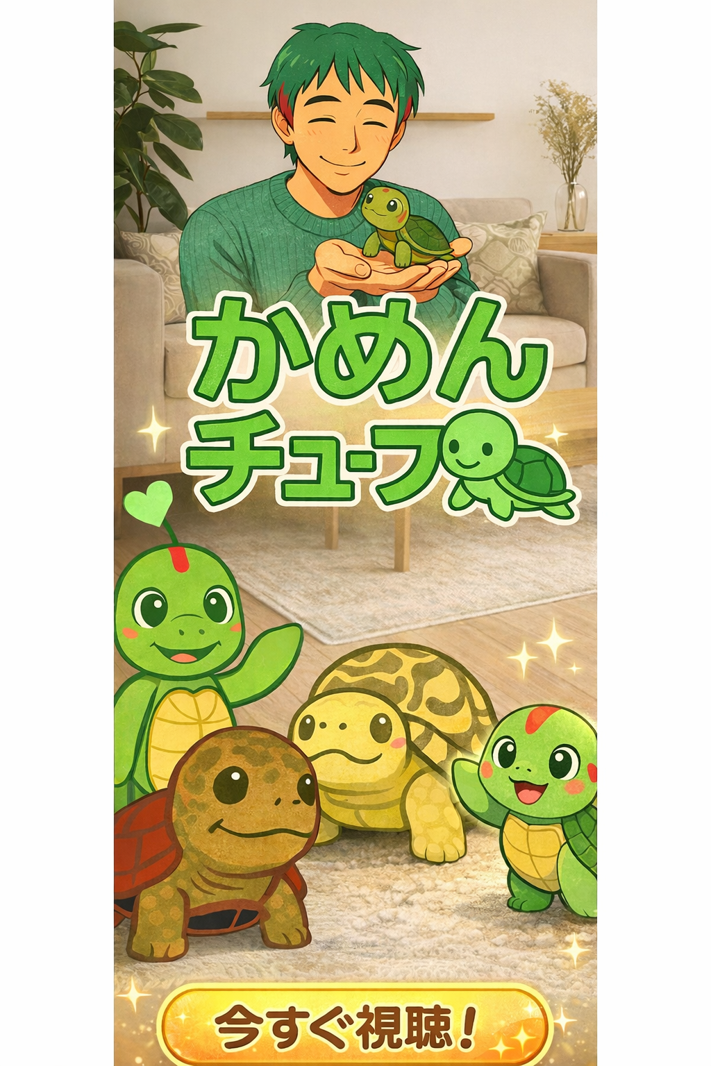 かめんちゅ店主のYouTube現在登録1149人♪あなたも登録🐢